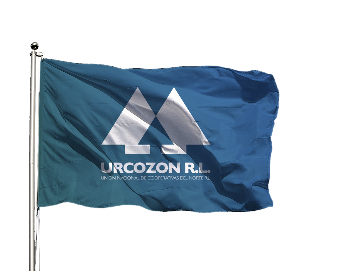 Bandera de URCOZON R.L. ondeando