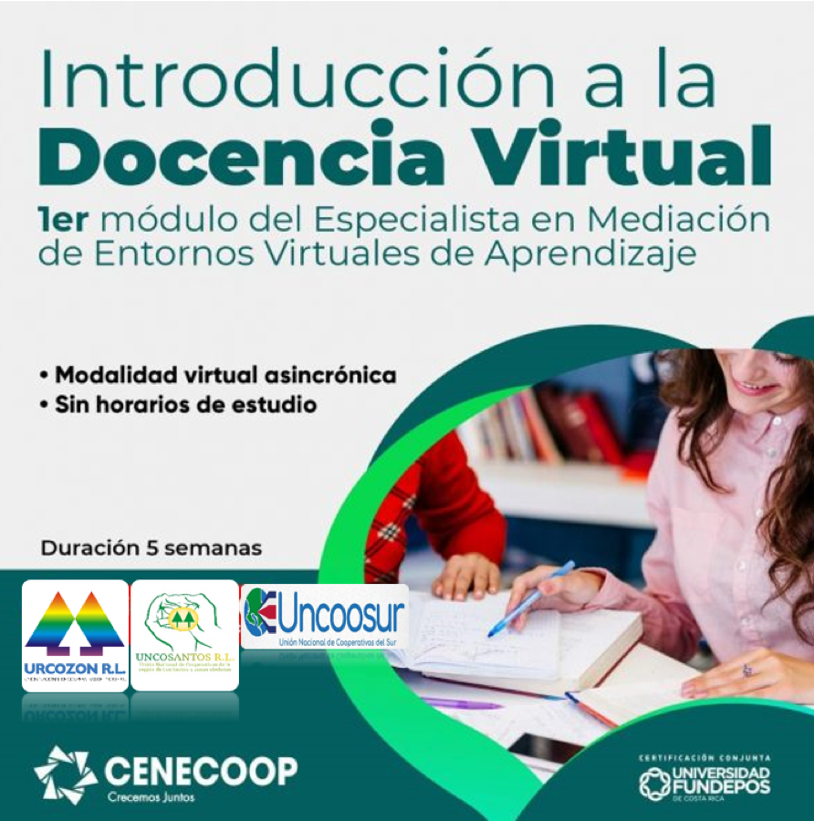 Afiche del curso Especialista en Entornos Virtuales — Módulo 1