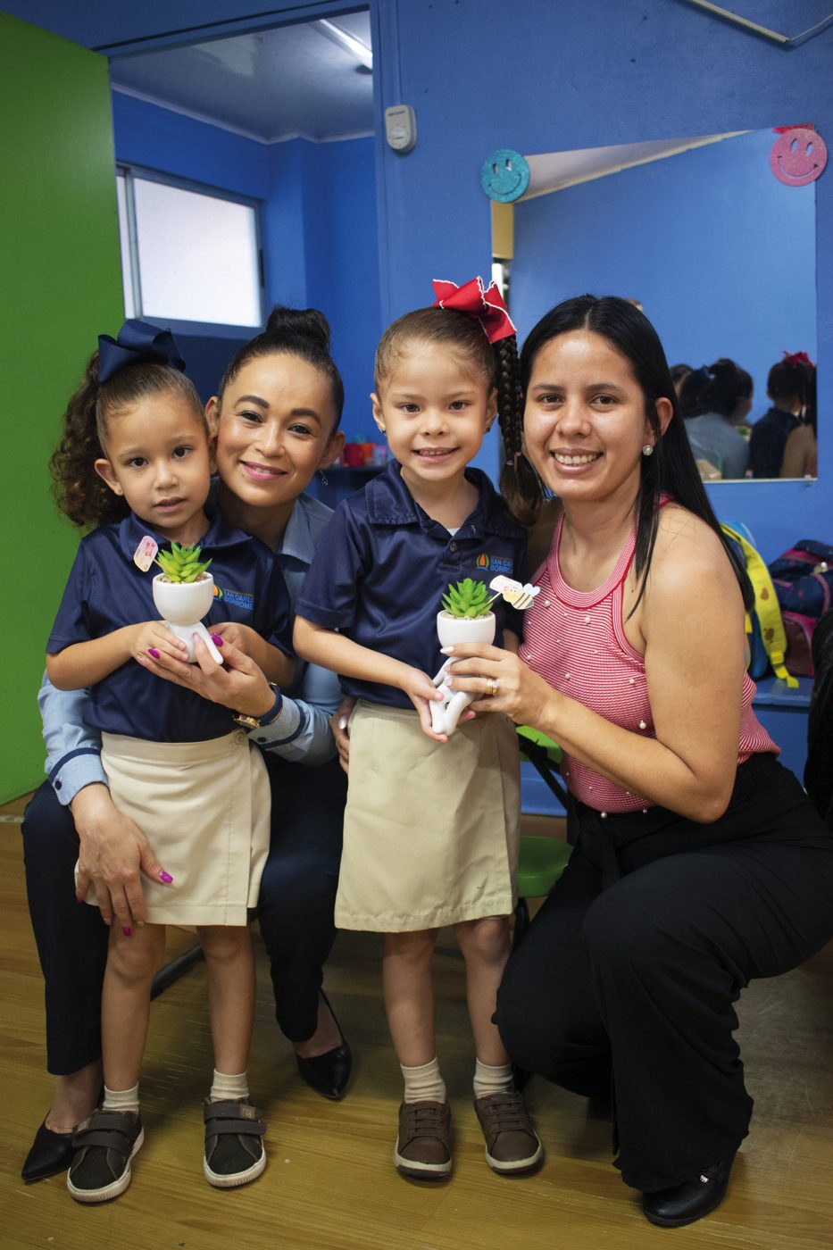 Estudiantes de preescolar del Colegio San Carlos Borromeo